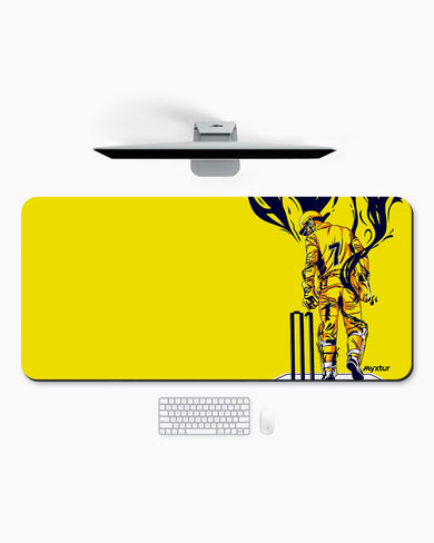 MS Dhoni-Greatest Finisher Desk Mat