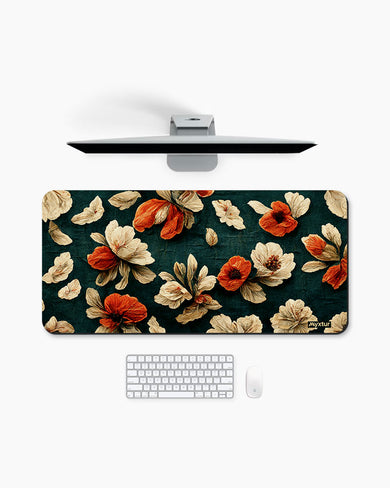 Emerald Garden Bouquet Desk-Mat