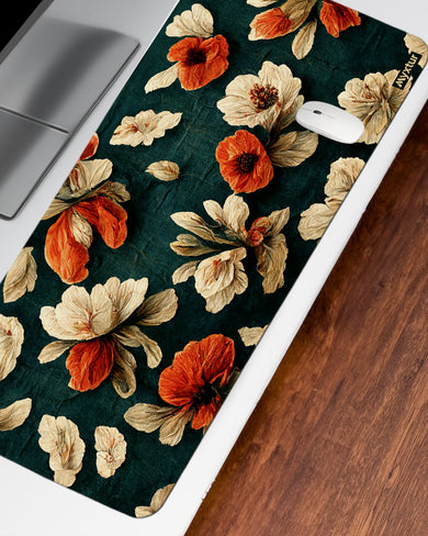 Emerald Garden Bouquet Desk-Mat