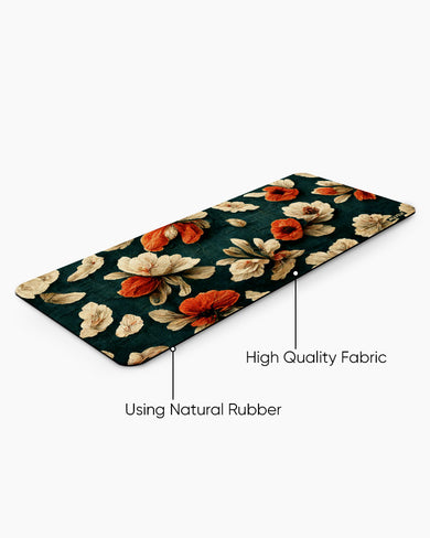 Emerald Garden Bouquet Desk-Mat