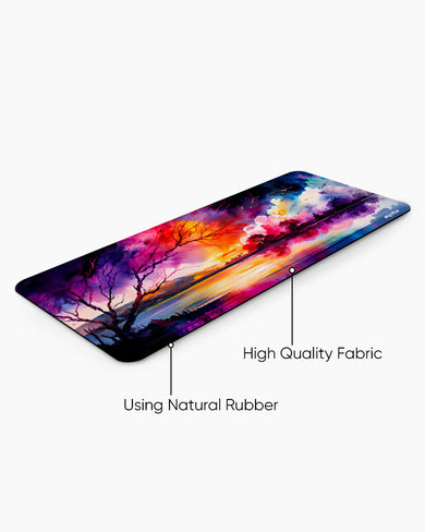 Watercolour Riverbed Desk-Mat