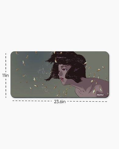 Perfect Blue-Aquatic Reverie Desk Mat
