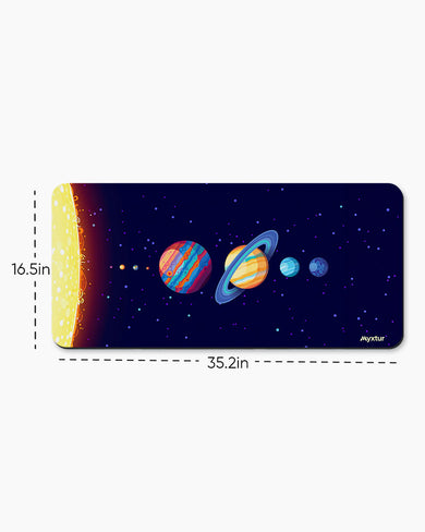 Planetary Panorama Desk Mat