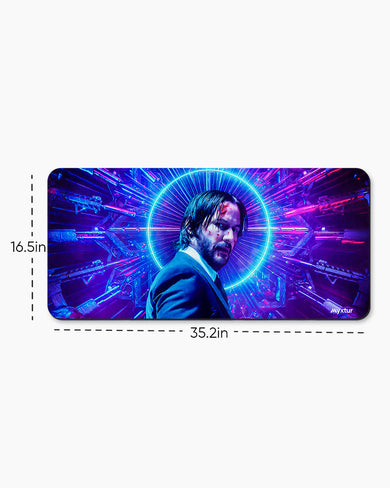 John Wick-Bullet Ballet Desk-Mat