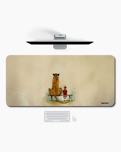 Calvin and Hobbes-Adolescence Desk Mat