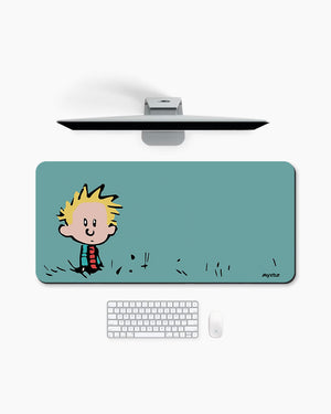 Calvin and Hobbes-I havent Done Anything Desk-Mat