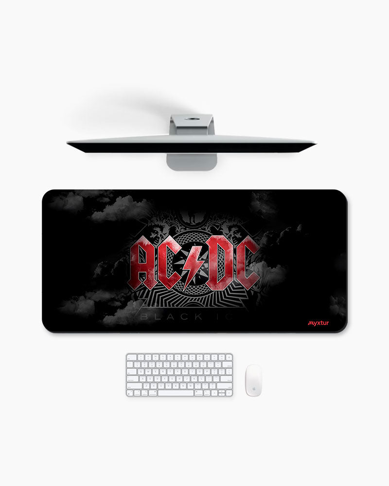 Rock Queen Mat Stack Let there be Rock Gaming Desk Mat – Myxtur