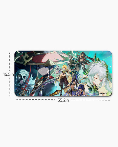 Genshin Impact-Character Arcs Desk Mat