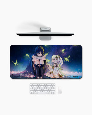 Nahida and Wanderer Gaming Desk Mat M 1