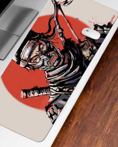 Ghost Of Tsushima-Last Stand for Jin Desk Mat