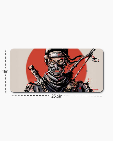 Ghost Of Tsushima-Last Stand for Jin Desk Mat
