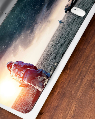 Interstellar-Alien Tidal World Desk Mat
