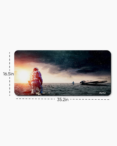 Interstellar-Alien Tidal World Desk Mat