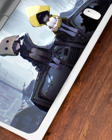 Little Nightmares-Six and Mono Desk Mat