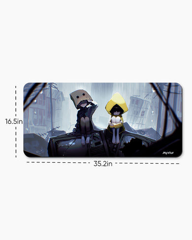 Little Nightmares-Six and Mono Desk Mat