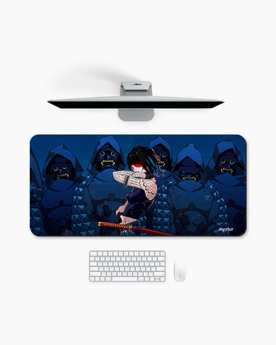 Ninja Oni Masked Maiden Desk-Mat