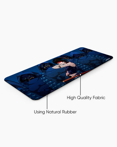 Ninja Oni Masked Maiden Desk-Mat