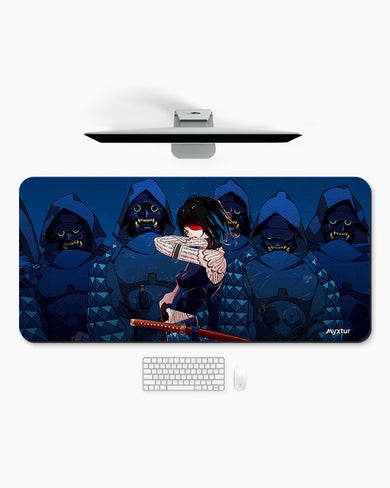 Ninja Oni Masked Maiden Desk-Mat