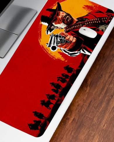 Red Dead Redemption-Van der Linde Gang Desk Mat