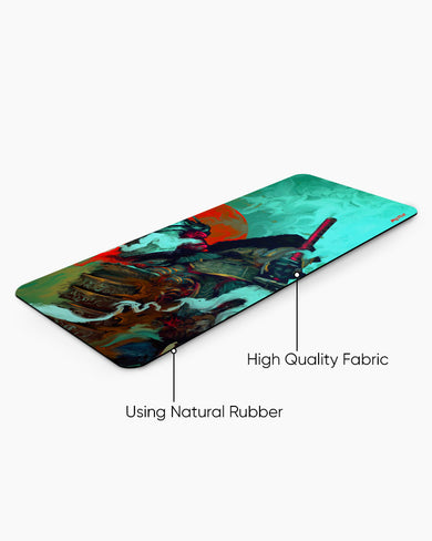 Samurai Fantasy Art-Katana Carnage Desk Mat