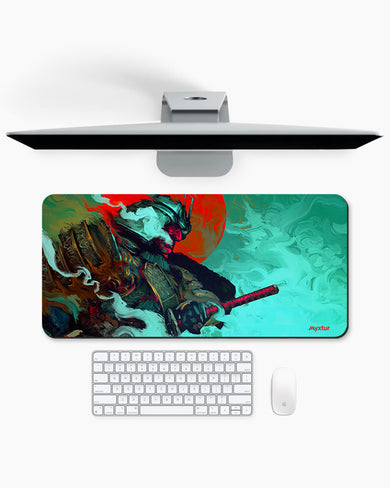 Samurai Fantasy Art-Katana Carnage Desk Mat