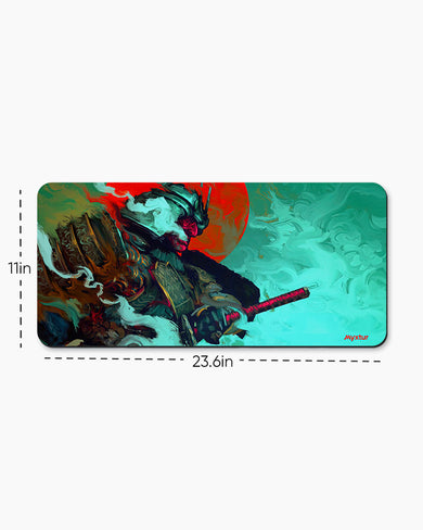 Samurai Fantasy Art-Katana Carnage Desk Mat