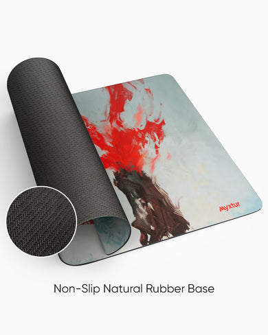 Samurai Fantasy Art-Wrath Unleashed Desk Mat