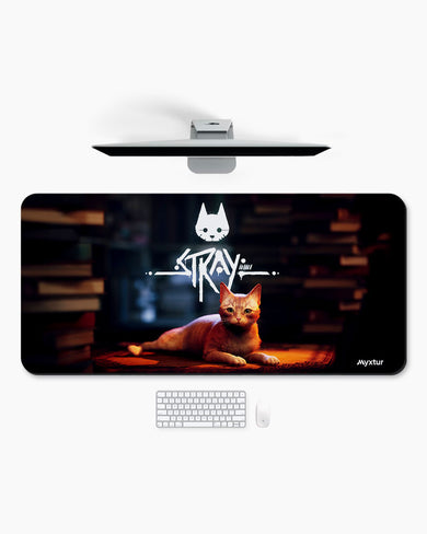 Stray-Cat Odyssey Desk-Mat