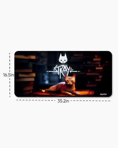 Stray-Cat Odyssey Desk-Mat