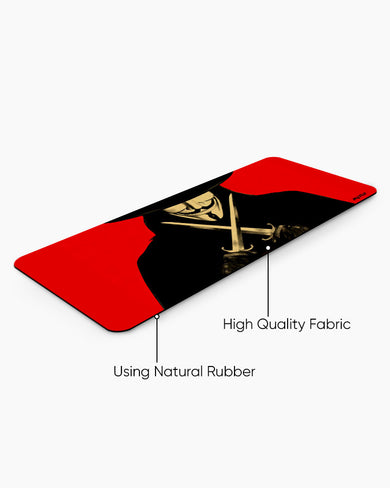 V for Vendetta-Gunpowder Treason and Plot Desk Mat