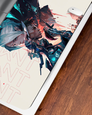 Valorant-Agent Collective Desk Mat
