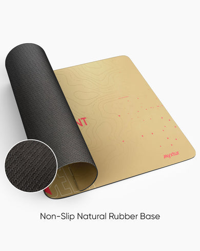 Valorant-Chamber Loves Gold Desk Mat
