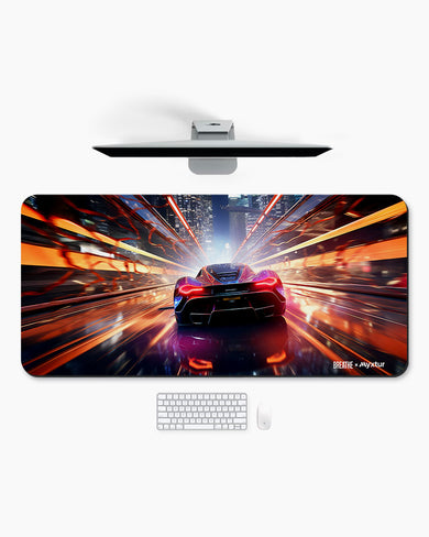 City Lights Racing [BREATHE] Desk Mat