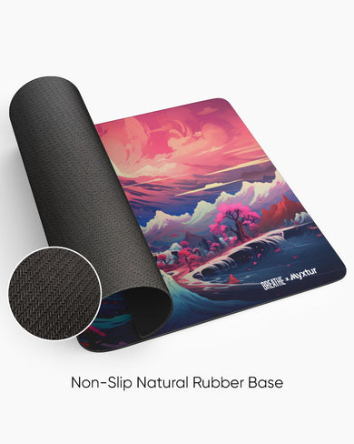 Japanese Alpine Dream [BREATHE] Desk Mat