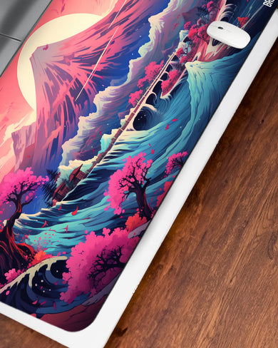Japanese Alpine Dream [BREATHE] Desk Mat