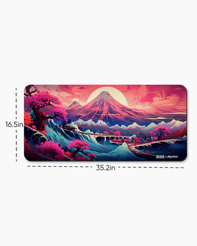 Japanese Alpine Dream [BREATHE] Desk Mat