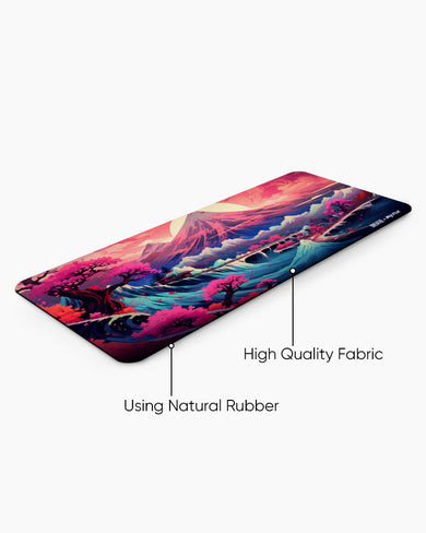 Japanese Alpine Dream [BREATHE] Desk Mat