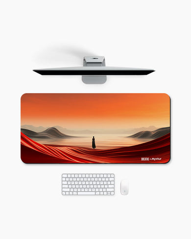 Lady of the Dunes [BREATHE] Desk Mat