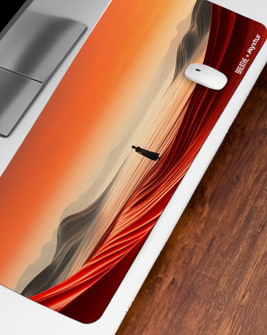 Lady of the Dunes [BREATHE] Desk Mat