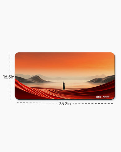 Lady of the Dunes [BREATHE] Desk Mat
