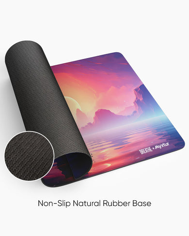 Sunset Seafarer [BREATHE] Desk Mat