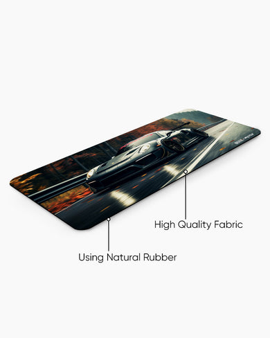 Thundering Roadster [BREATHE] Desk Mat