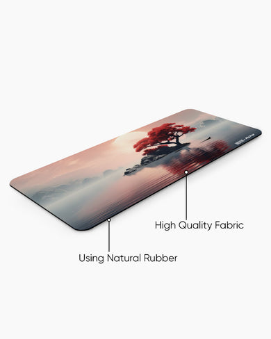 Zen Island Sunrise [BREATHE] Desk Mat