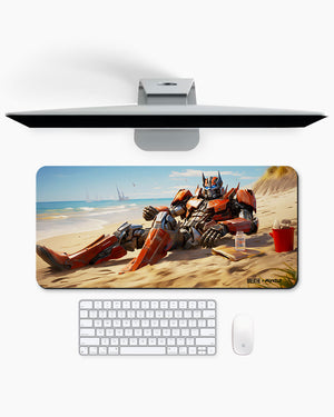 Beach Day for Optimus Gaming Desk Mat M 1