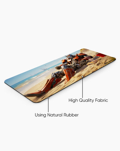 Beach Day for Optimus [BREATHE] Desk Mat