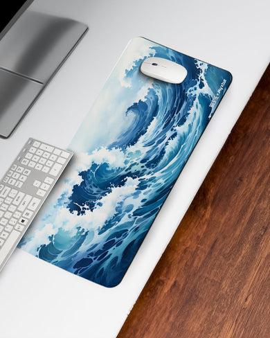 Oceanic Tempest [BREATHE] Desk Mat