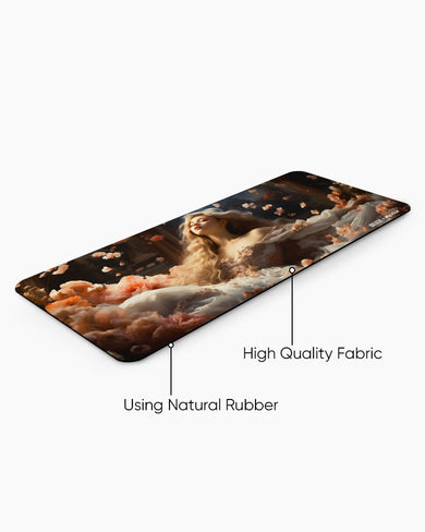 Petals and Grace [BREATHE] Desk Mat