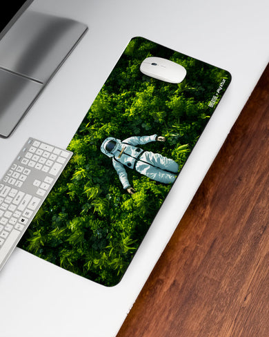 Space Suit Siesta [BREATHE] Desk Mat