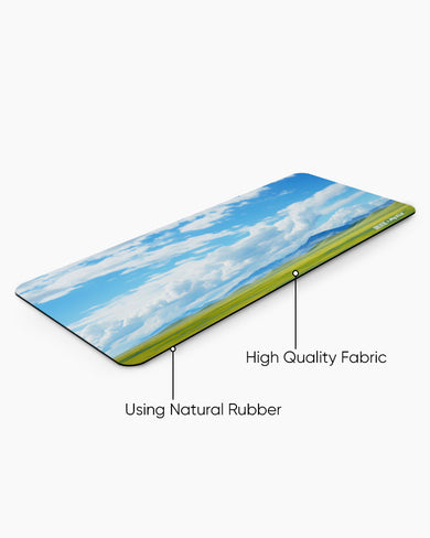 Vivid Valley View [BREATHE] Desk Mat