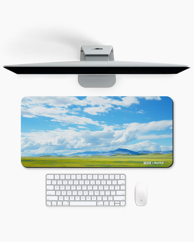 Vivid Valley View [BREATHE] Desk Mat